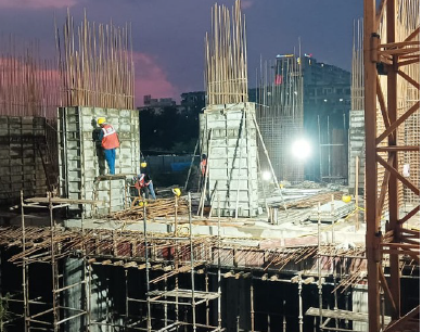 Running construction project 3